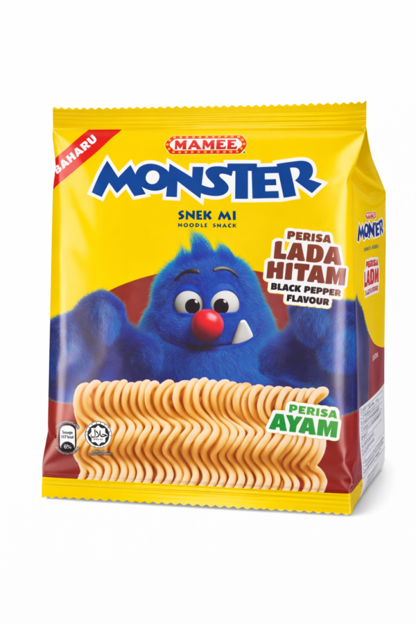 Mamee Monster Noodle Snack Hot & Spicy 2 Pack