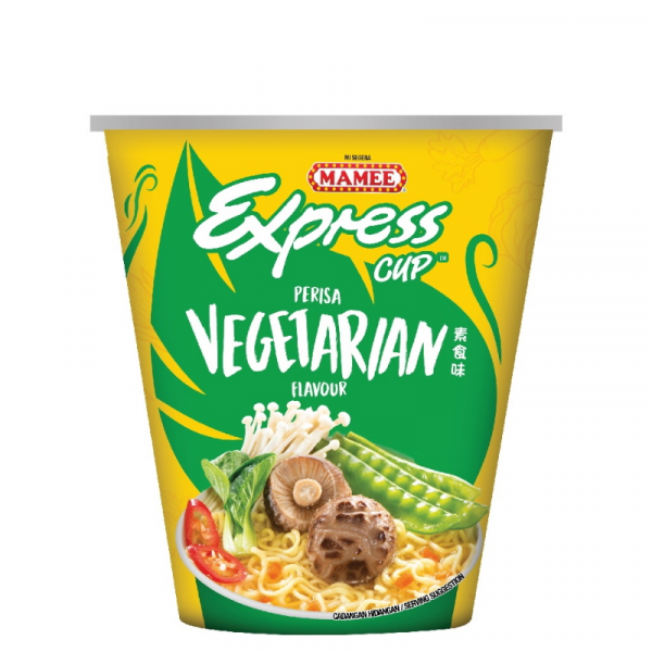 Mamee Express Cup Vegetarian Flavour Instant Noodles 64g x 6