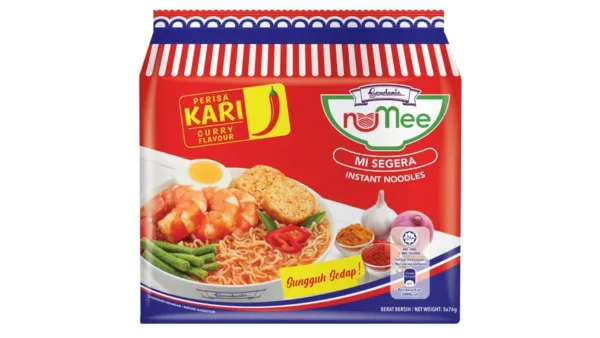 Gardenia Numee Instant Curry Noodles 5 x 76g