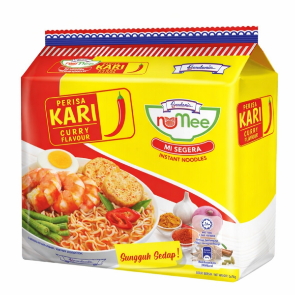 Gardenia Numee Instant Curry Noodles 5 x 76g