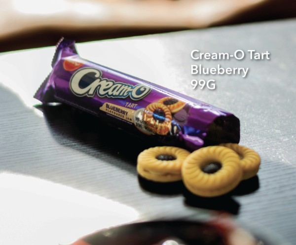 Cream-O Blueberry Sandwich Cookies