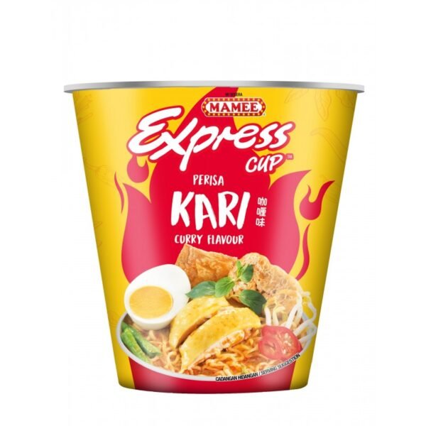 Mamee Express Cup Curry Flavour Instant Noodles 63g x 6