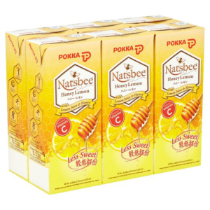 Pokka Natsbee Honey Lemon Drink 250ml x 6