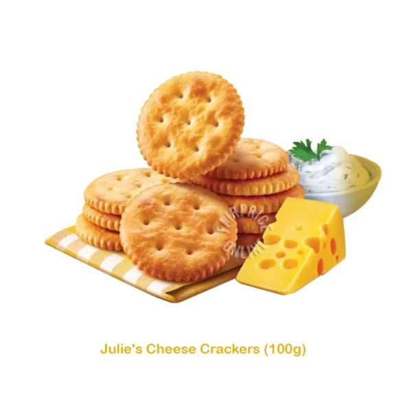 Julie’s Cheese Crackers 100g