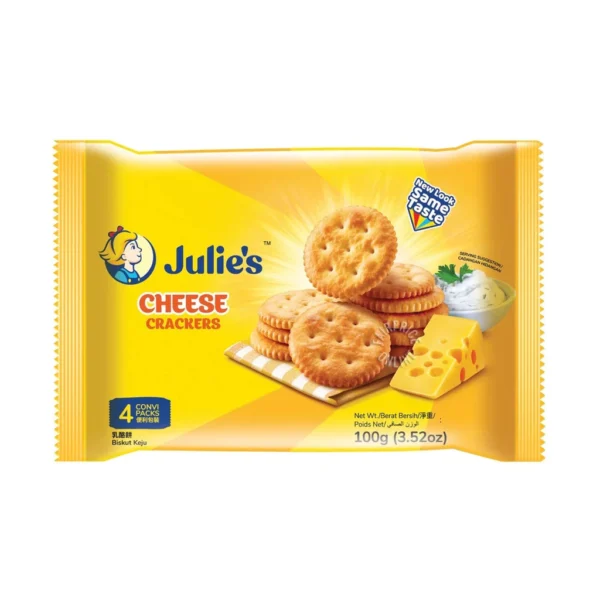 Julie’s Cheese Crackers 100g